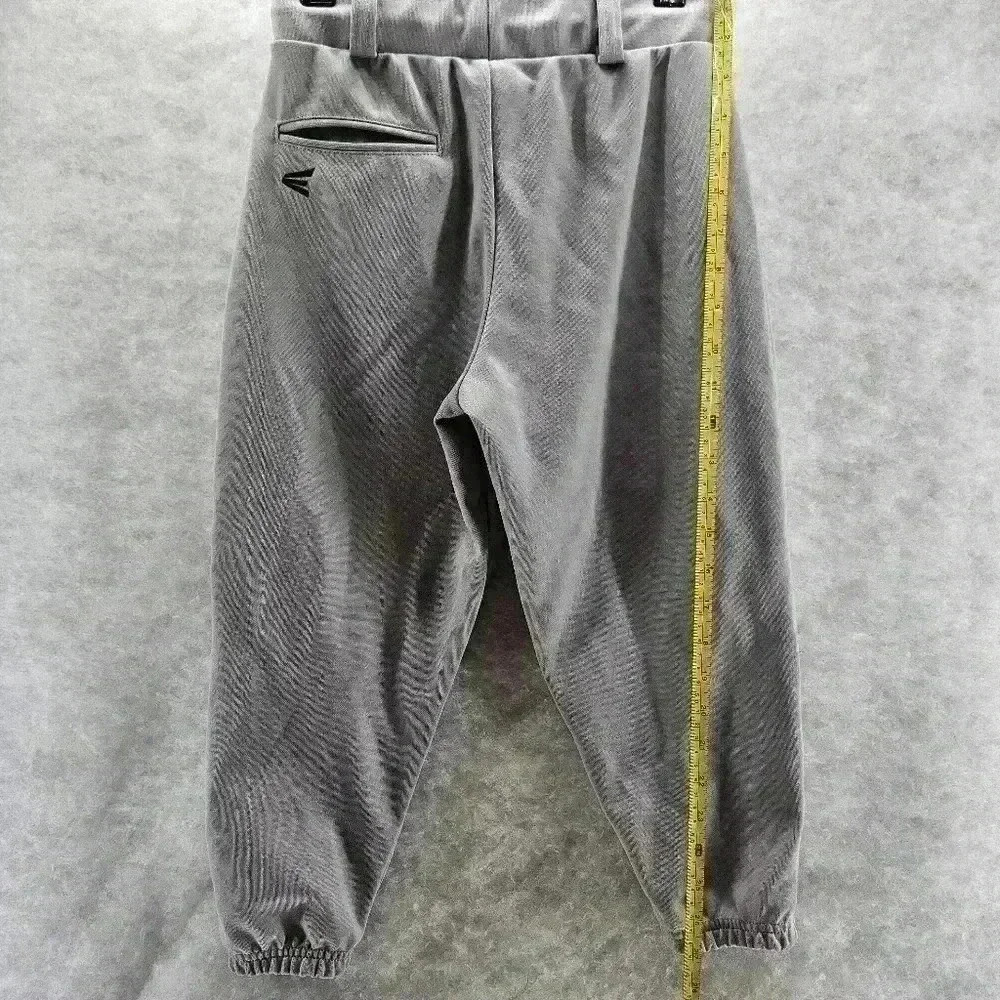 Easton Youth Large‎ Baseball Pants Cropped Length Grey - Picture 3 of 10